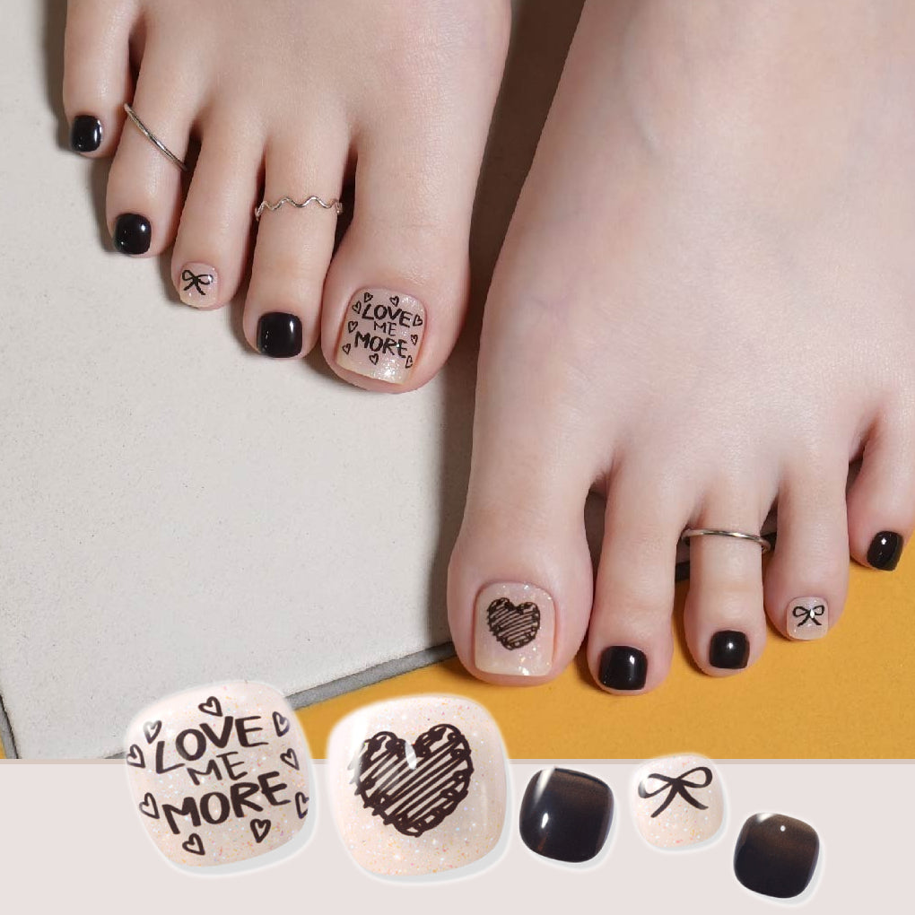 Love Me More|腳甲貼|Solar Gel |Gelato Factory-KR