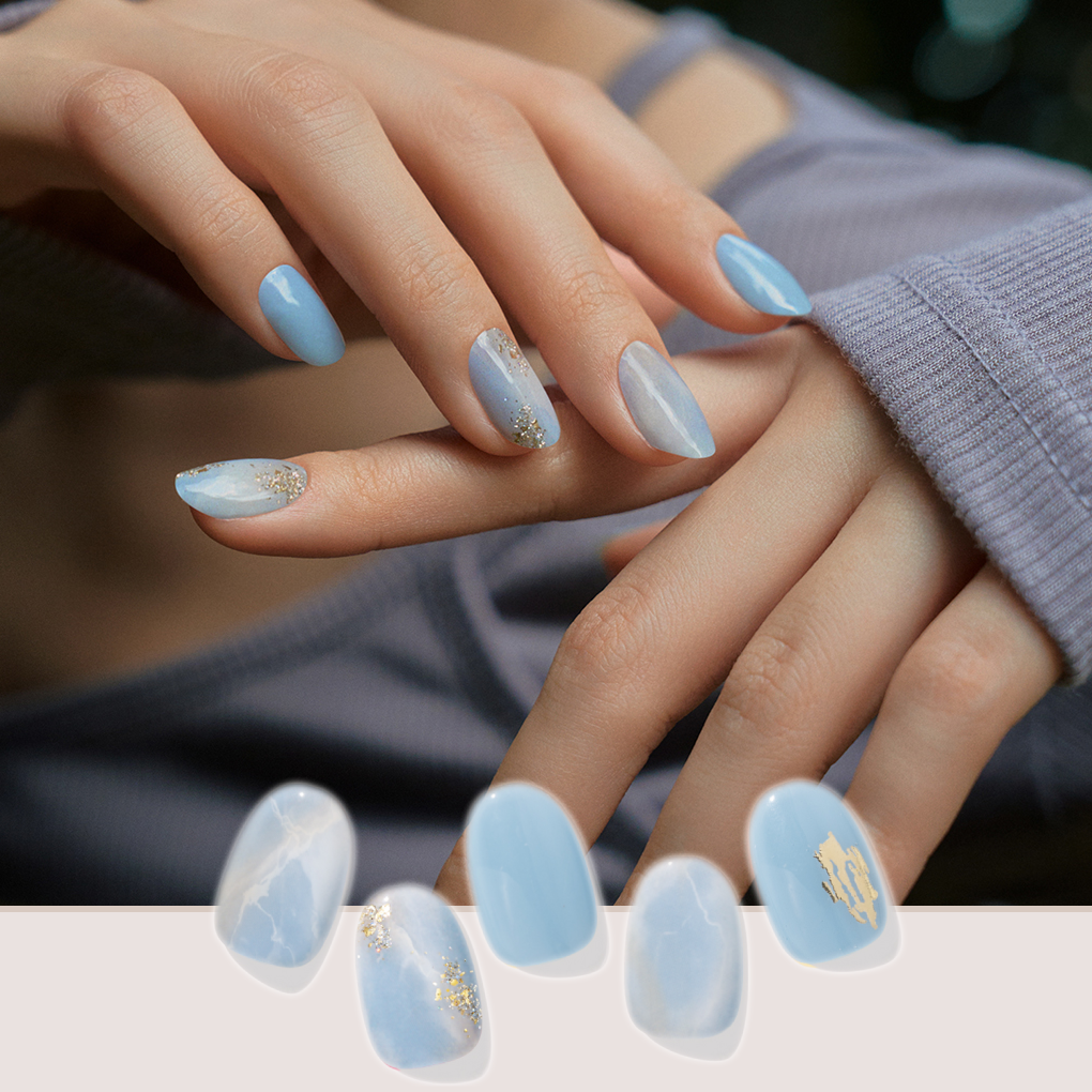 Windy Sky|指甲貼|Hard Gel |Edgeu