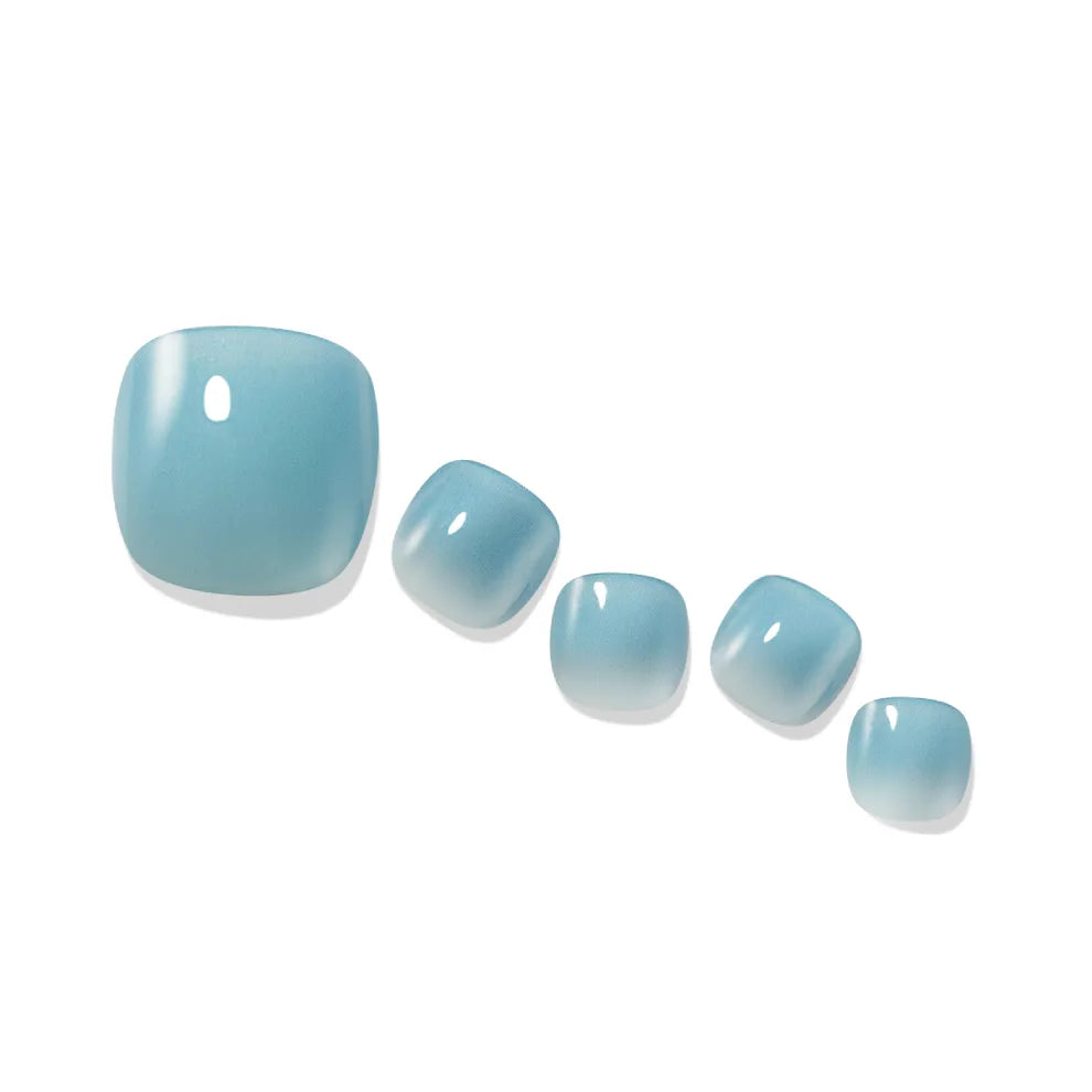 Haze Blue|腳甲貼|Solar Gel |Gelato Factory-KR