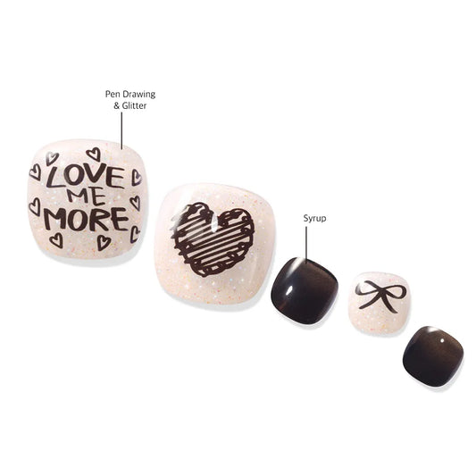 Love Me More|Toe Nail Patch|Solar Gel