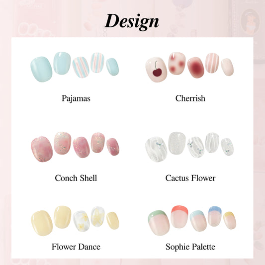 免照燈指甲貼優惠套裝