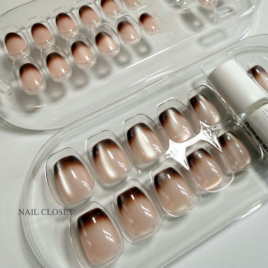 ohora nail tips cat-eye square