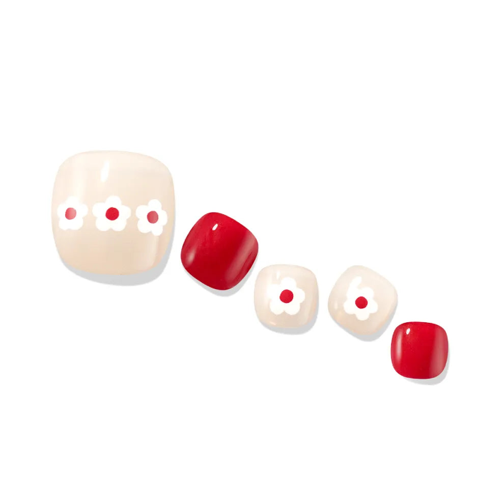 Petro Flower|腳甲貼|Solar Gel |Gelato Factory-KR