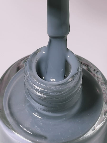 Finger Suit | Misty Blue | 指甲油 | Solid Color Nail Polish|霧藍指甲油 | 靜謐霧湖色