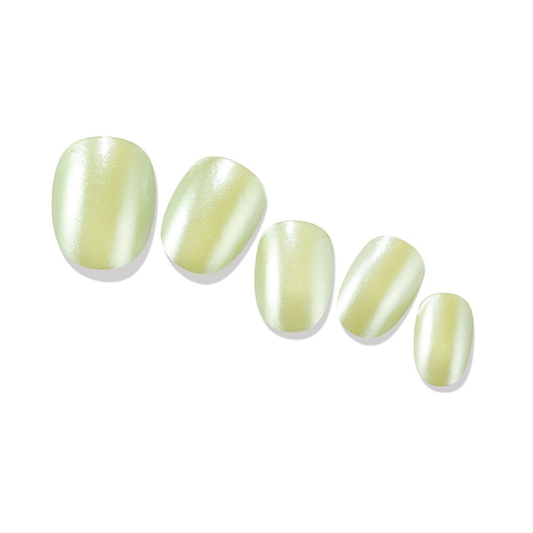 Gelato Factory-KR| Glowy Fair|人魚綠指甲貼設計 | 幻彩夢幻美甲 |指甲貼|Solar Gel