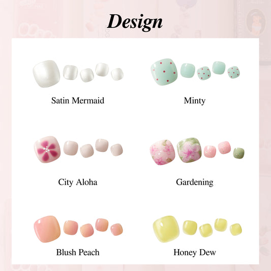 腳甲貼新手套裝