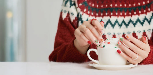 2025聖誕美甲款式大推介｜20+韓國美甲師設計 顯白指甲貼、穿戴甲特選