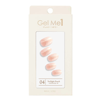 Gel Me1 Japan|04 Twilight Peach|指甲貼|Semi Cured Gel