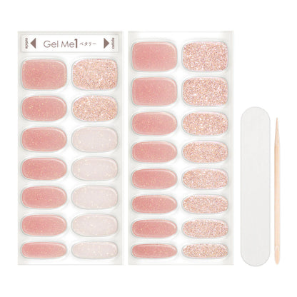 Gel Me1 Japan|12. Pixie Dust|指甲貼|Semi Cured Gel
