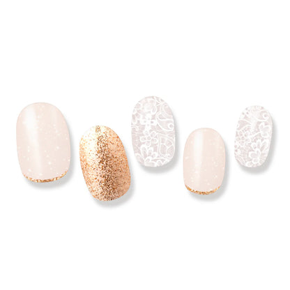 Gel Me1 Japan|13. Bouquet Blanche|指甲貼|Semi Cured Gel