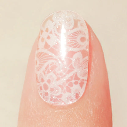 Gel Me1 Japan|13. Bouquet Blanche|指甲貼|Semi Cured Gel