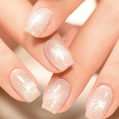 Gel Me1 Japan|15. Cashmere Taupe｜Mocha啡貓眼GEL甲|指甲貼|Semi Cured Gel