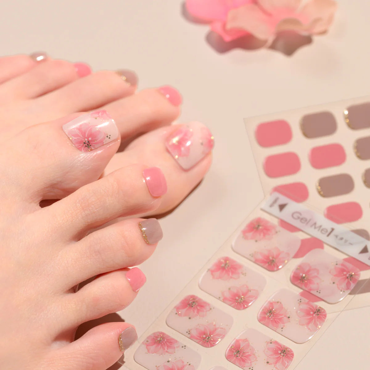 gel toe nail wraps uk