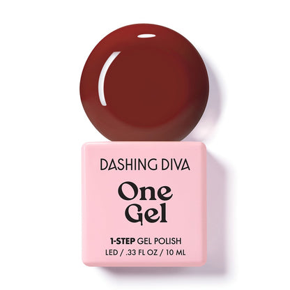 Dashing Diva - Anko | GEL甲油 | Colour Gel | 深紅棕色調，沉靜奢華，展現成熟魅力