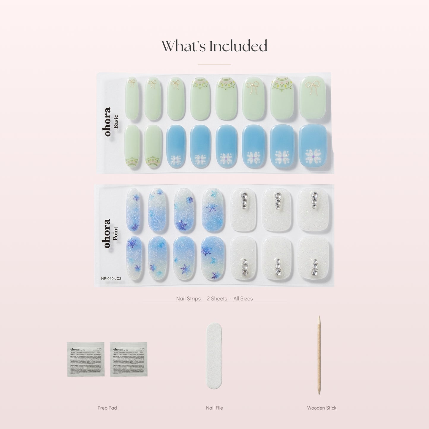 anna, elsa, olaf nail stickers