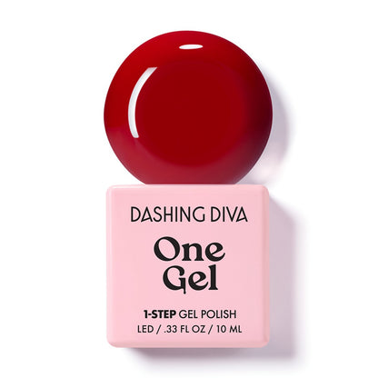 Dashing Diva - Attention | GEL甲油 | Colour Gel | 經典紅色調，強烈而優雅，瞬間吸引目光