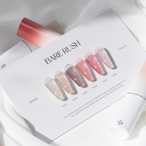 爆閃碎鑽感Gel甲油