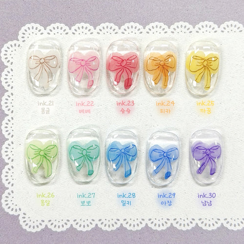 ink gel 暈染液推薦