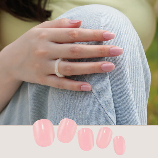 Beige Pink|指甲貼|Solar Gel