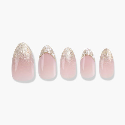 French press-on nails