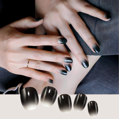 Black Swan(I)|Nail Sticker|Solar Gel