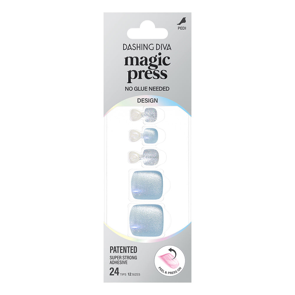 Toe Nail Press Ons Cat Eye