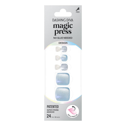 Toe Nail Press Ons Cat Eye