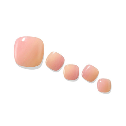 Gelato Factory-KR | Blush Peach | 腳甲貼| Solar Gel