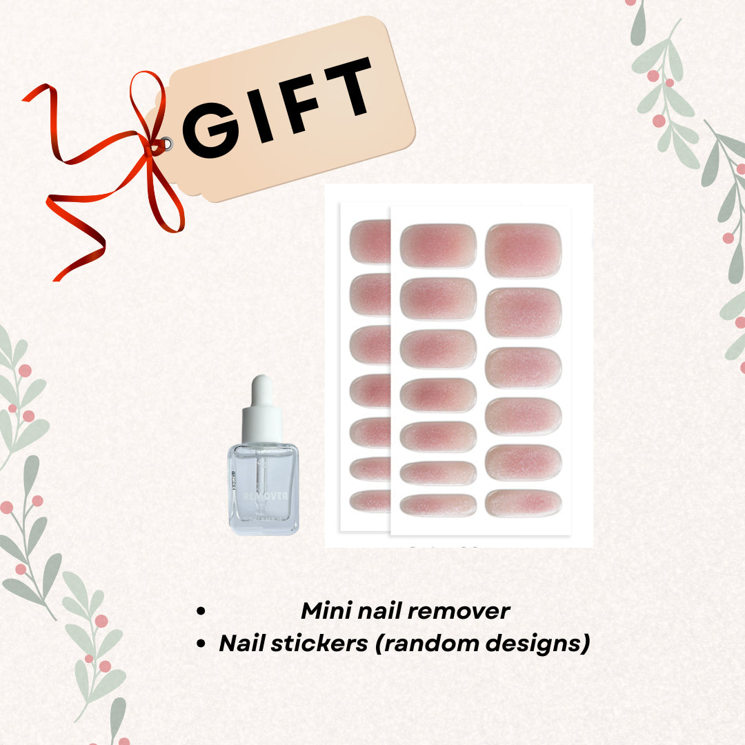 【限時激殺】聖誕禮盒｜聖誕美甲貼禮物｜原價$328 只需$198｜4選1 + 卸甲液 + 驚喜禮盒