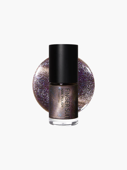 Finger Suit | Chroma | 指甲油 | Magnetic Nail Polish| 貓眼指甲油 | 銅棕磁光