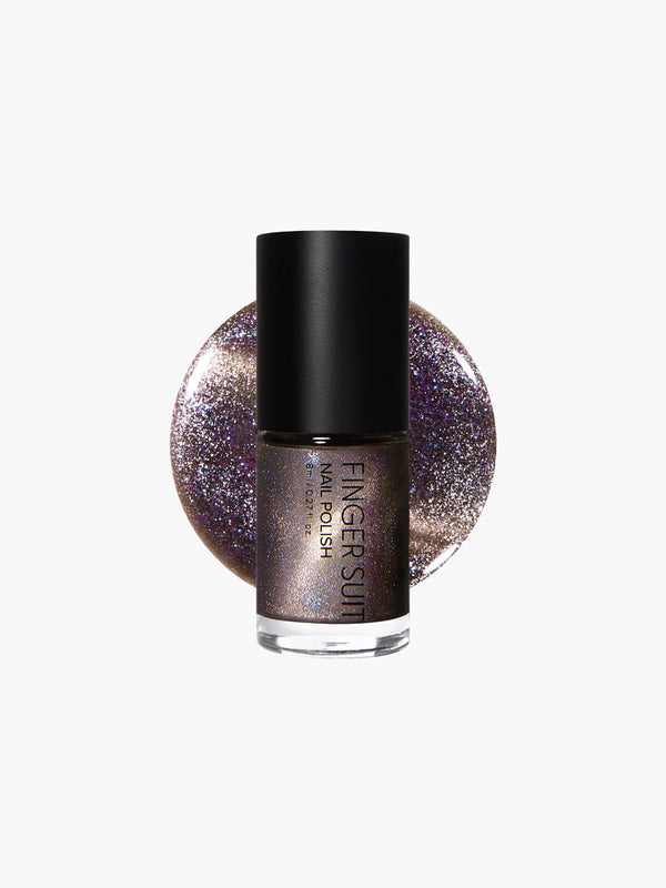 Finger Suit | Chroma | 指甲油 | Magnetic Nail Polish| 貓眼指甲油 | 銅棕磁光