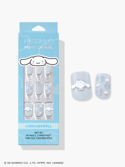 玉桂狗美甲｜玉桂狗穿戴甲｜Cinnamoroll Gel甲