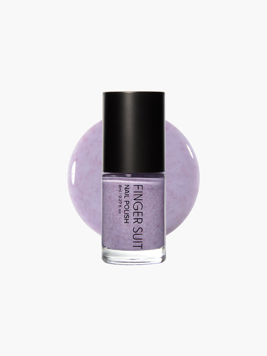 Finger Suit | Cozy Lilac｜毛冷指甲油 | 指甲油 | Solid Color Nail Polish| 毛冷紫指甲油 | 絨感手套暖意