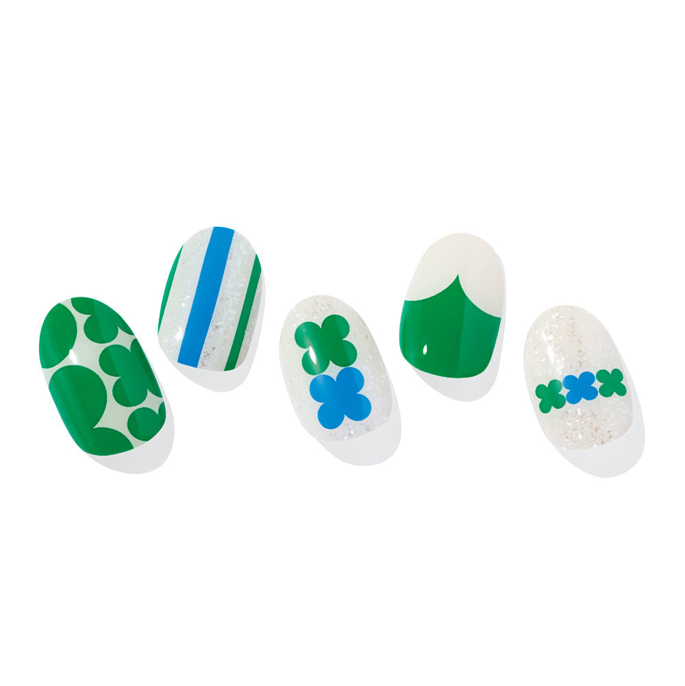 Ohora Korea | [DRP X ohora] 3 Design SET (+ Pouch included) | 指甲貼| Semi Cured Gel