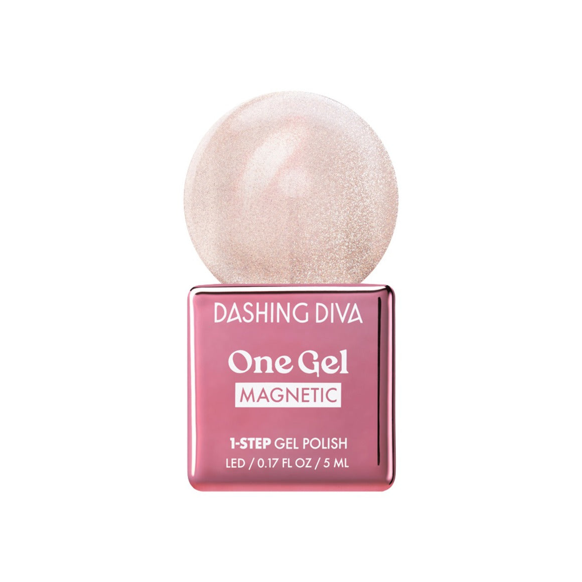 champagne magnetic gel nail polish