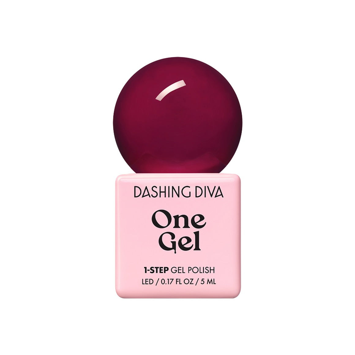 Deep red, berry, wine plum Gel Nail Polish