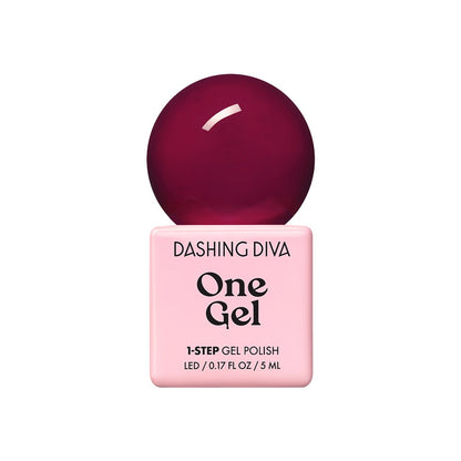 Deep red, berry, wine plum Gel Nail Polish
