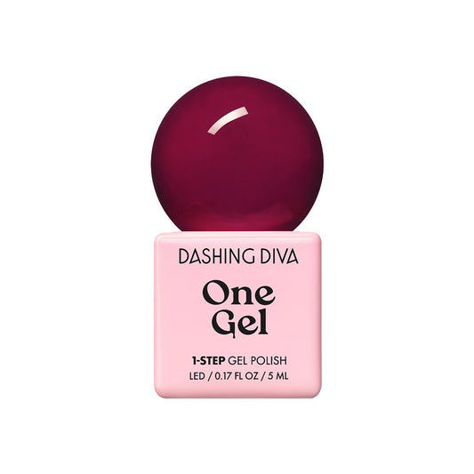 Deep red, berry, wine plum Gel Nail Polish
