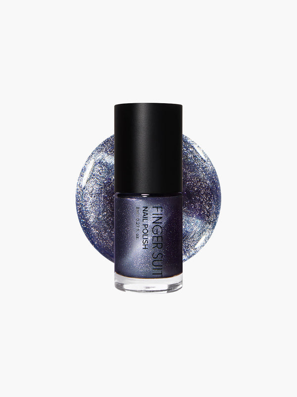Finger Suit | Deep Dive | 指甲油 | Magnetic Nail Polish| 貓眼指甲油 | 深海藍磁光