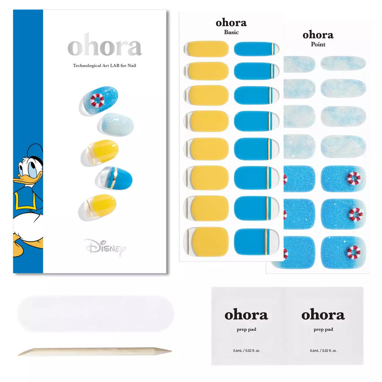 Ohora Disney Donald Duck Nail Strips