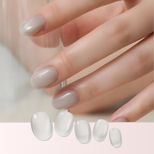 Gelato Factory-KR Dove Gray | 指甲貼| Solar Gel