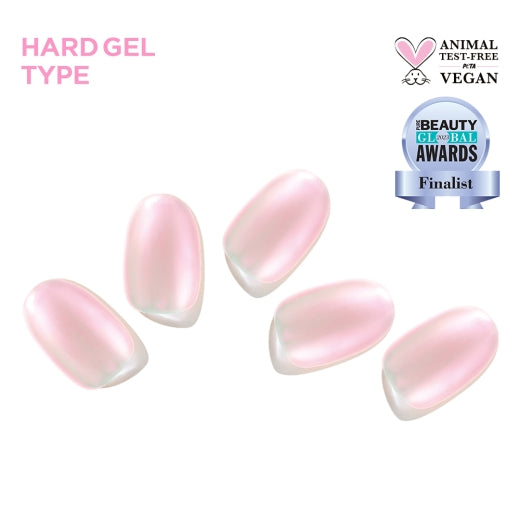 Mirror Milk Pink|Nail Stickers|Hard Gel