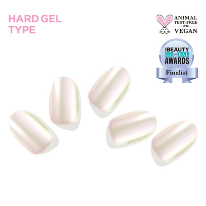 Mirror Pink Beige|Nail Sticker|Hard Gel