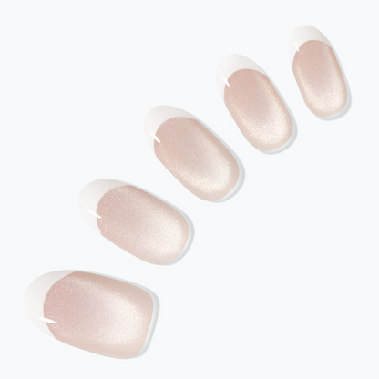 Bridal Press On Pedicure