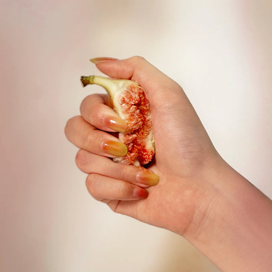 Nail stickers that harden with UV light