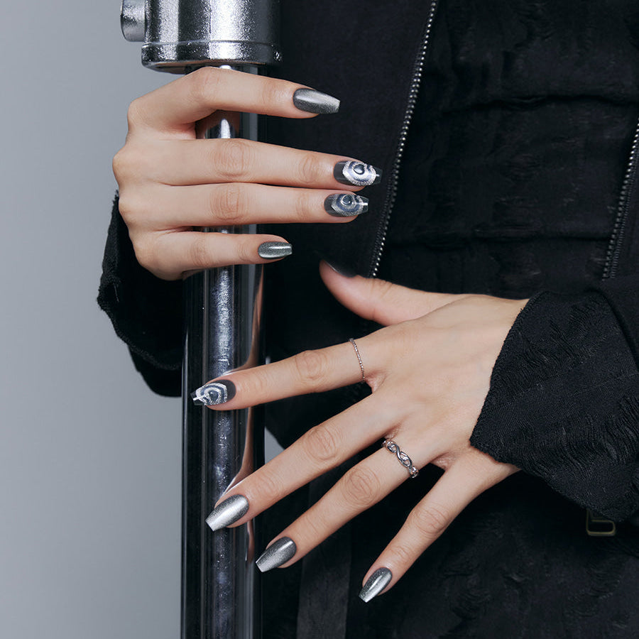 心心貓眼穿戴甲