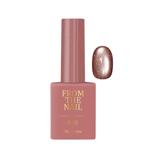 【From The Nail】閃粉貓眼凝膠 - #FG311  晨曦裸粉