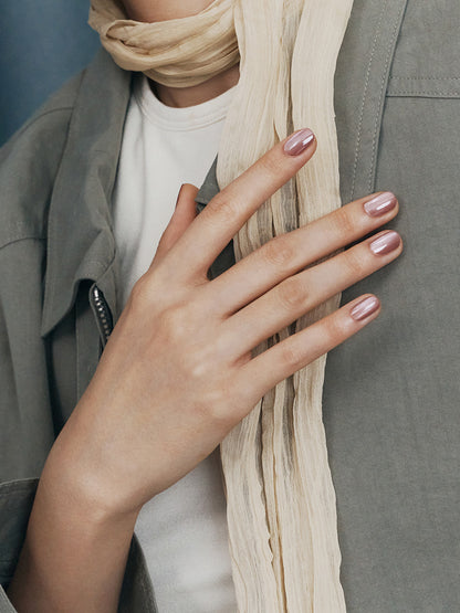 no UV cat-eye nail polish