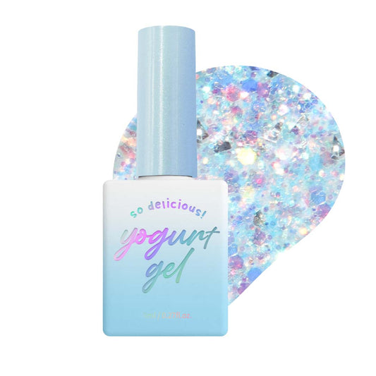 [Yogurt Nail] 'Aloha' Glitter Gel #G16 Soda Wave||Glitter Gel