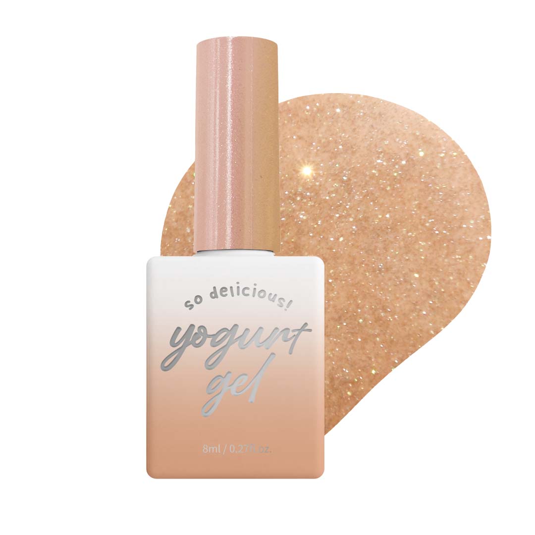 [Yogurt Nail] 'Ballerina' Reflective Glitter Gel #RG03 Silk Mood||Glitter Gel